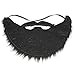 BeeSpring Fashion 1pc Funny Costume Party Male Man Halloween Beard Facial Hair Disguise Game Black Mustache