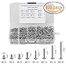 800PCS M2 Self Drilling Screw Assortment Kit 8 Sizes Cross Drive Pan Head Tapping Wood Screws Fasteners Set Used in in Energy, Electronics, Electrical Appliances