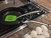 Silicone Slotted Turner Spatula by Chef Frog - For Home or Professional Use - Features our “Stay-Cool” Stainless Steel Handle