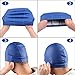 ewinever 3pcs Lycra Swimming Cap/Swim Cap/Swimming hat with PU Coat for Adult Men Women