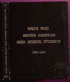 Who's Who Among American High School Students 1981-82