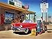 SUNSOUT INC - Onward Store Gas Station - 500 pc Jigsaw Puzzle by Artist: Hiroaki Shioya - Finished Size 18