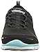 Skechers Sport Women's Gratis Fashion Sneaker (7 B(M), Black/Aqua)