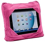 Gogo Pillow - 3-in-1 Travel Pillow, Neck Pillow, Tablet Holder - Pink