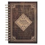 Christian Art Gifts Journal w/Scripture Man of God