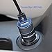 Meagoes Fast Micro USB Car Charger, Compatible for Samsung Galaxy S7 edge/S7/S6 Edge/S6, Note 5/4, Moto Droid Turbo/Moto G Turbo Edition/E5/C/G6 Play/X Force/Pure/Style, Quick Charge 2.0 Car Adapter