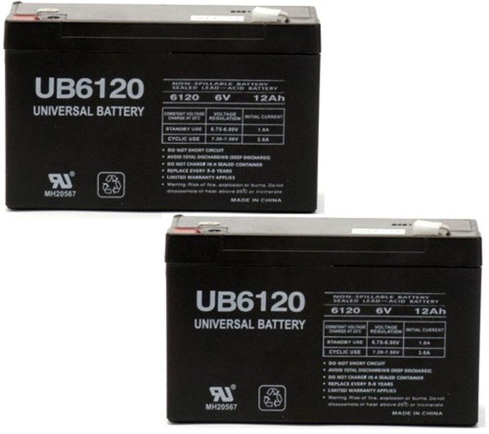 Amazon Com Ub6120 6v 12ah Sla Battery Deer Game Feeder
