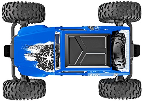danchee Trail Hunter 1/12 Scale Remote Control Rock Crawler Off Road Truck, Blue