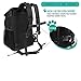 PetAmi Small Dogs and Cat Backpack Carrier, Airline Approved Pet Backpack Carrier, Ventilated, Safety Strap, Buckle Support Designed for Hiking Travel Camping Outdoor, Max 18 lbs (Black)