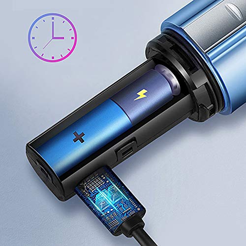 Nose & Ear Hair Trimmers for Men Women Facial Eyebrow Nose Hair Trimmer Rechargeable Waterproof 3 in 1 USB Electric Hair Removal Shaver