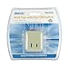 Luxtronic Plug in Cord Switch with Safety Reminder Light - Type B Connector, White, UL & NEMA Certified
