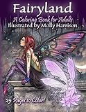 Fairyland - A Coloring Book For Adults: Fantasy Coloring for Grownups by Molly Harrison by Molly Harrison