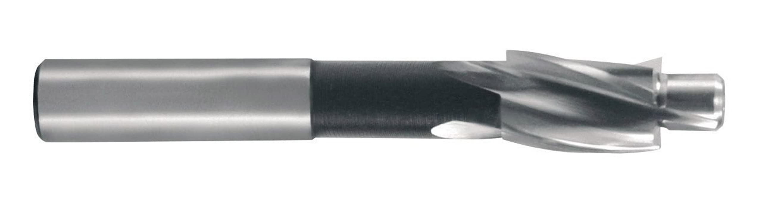 RUKO HSS Flat Counter Sinker with Fixed Guide, Medium Grade for Through Hole, DIN 373, Bright Finish, 11.0 mm Diameter, 80.0 mm Length, R102411