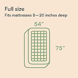 Ultra Soft Full Size Mattress Topper - Viscose Made