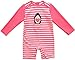 Little Girl UPF 50+ Rainbow One Piece Lightweight Surf Suit Sunsuit,Pink(Fulfilled By Amazon),18-24 Months