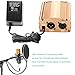 Neewer 1-Channel 48V Phantom Power Supply with Adapter and XLR Audio Cable for Any Condenser Microphone Music Recording Equipment (Gold)