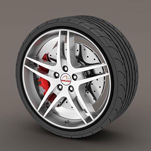 Hyundai Matrix Black Rimblades Alloy Wheel Edge Ring Rim Protectors Tyres Tire Guard Rubber Moulding