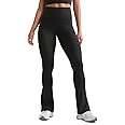 CRZ YOGA Butterluxe High Waist Mini Flared Leggings for Women 30" / 31.5" - Bootcut Yoga Pants with Pocket Casual Lounge