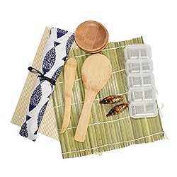 15 PACK Sushi Making Kit, Sushi Maker Roller Tool