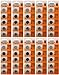 50 x CR1620 3 Volt Lithium Coin Cell Batteries