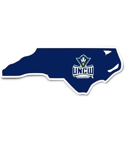 UNCW Seahawks Sticker Decal - Officially Licensed University Of North Carolina Wilmington Vinyl Logo (8 Inch) - View #8