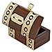 Antique Inspired Safe Money Box Piggy Bank Wooden Toys And Game by ShalinIndia