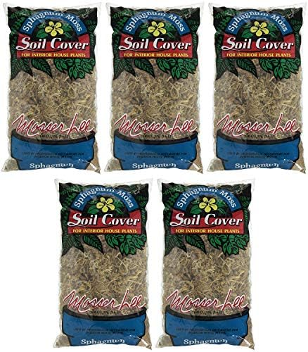 Mosser 0180 Long Fibered Sphagnum Moss, 100-Cubic Inch (Fіvе Расk)