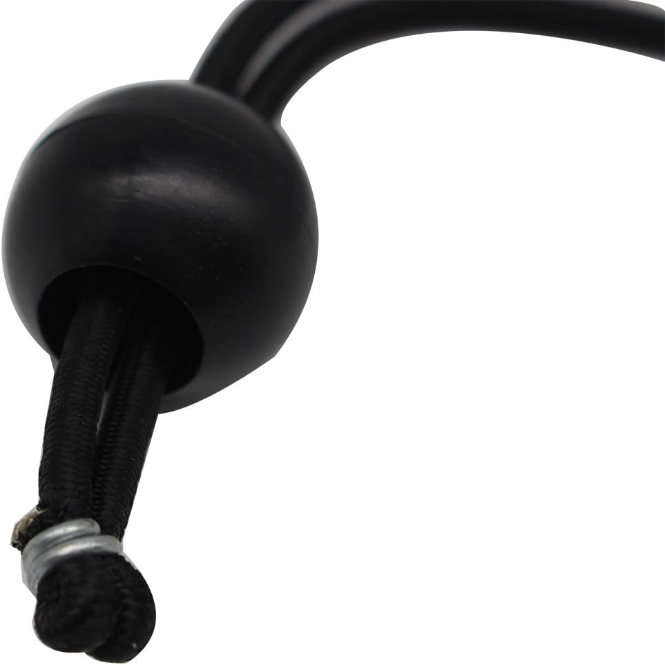 4inch & 6 inch 50PK Ball Bungee Canopy Cord Black Color For Securing Household Items, Securing Automotive Items - - 