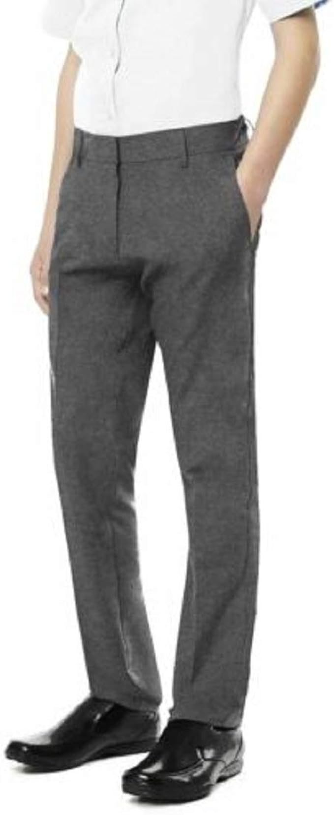 boys skinny leg school trousers
