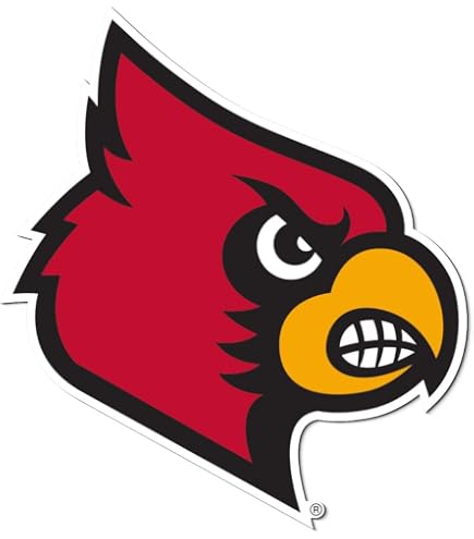 Delaware Blue Hens Mascot Head Decal - Officially Licensed 4x4 Inch Sticker - View #2