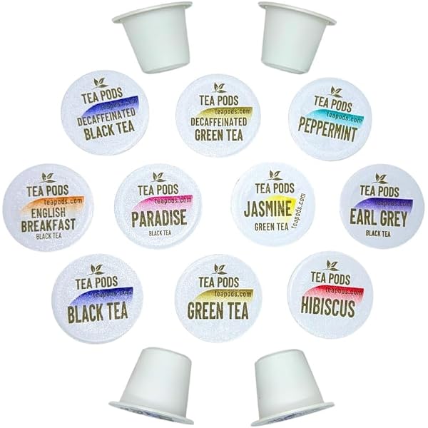 Biodegradable Coffee Pods MAD TEA Spiced Chai Pods - 10 Count ...