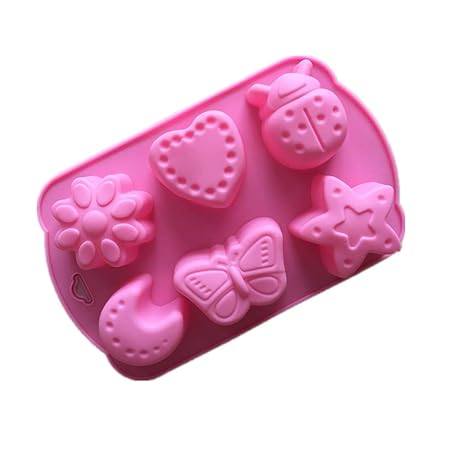 LXAGM Moldes De Silicona For Hornear 5 Piezas - For Bandeja De ...