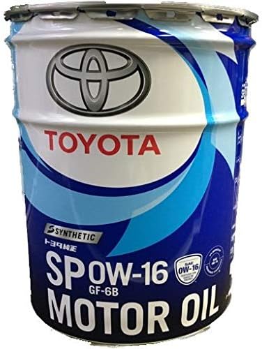 Toyota 純正エンジンオイル Sp 0w 16 l 品番 080