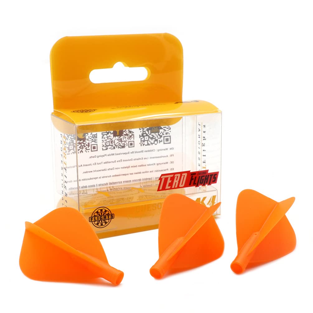 CUESOUL TERO AK4 Dart Flights kite shape,Set of 3 pcs(CS-AK4+11FZYS)