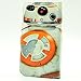 iphone 4S Case BB-8 BB8 Droid Robot Pattern Leather Wallet Credit Card Holder Pouch Flip Stand Case Cover For IPHONE 4 4S