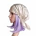 Savena 100% Mulberry Silk Night Sleeping Cap X-Large Size for Thick and Long Hair Bonnet Hat Smooth Soft Many Colors (Beige)