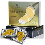 Collagen Eye Mask 24K Gold - Under Eye Mask Reduces Dark Circles and Puffiness - Eye Treatment - Under Eye Collagens With Anti-aging and Anti Wrinkle Treatment