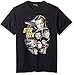 Trevco Men's Star Trek Original The Classic Crew T-Shirt, Black, Medium
