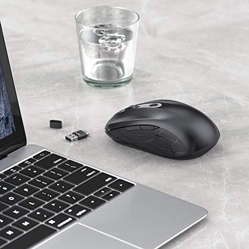 Wireless Mouse,Jelly Comb USB C Mouse,Silent Ergonomic
