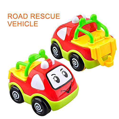 image for Pull Back Vehicles,Gimilife 6 Pack Assorted Construction Vehicles,Toy 