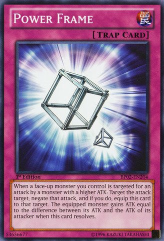 Yu-Gi-Oh! - Power Frame (BP02-EN204) - Battle Pack 2: War of the Giants - 1st Edition - Common