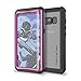 Ghostek Nautical Galaxy S8 Waterproof Case with Screen Protector Extreme Heavy Duty Protection Full Body Shell Underwater Watertight Seal Shockproof Designed for 2017 Galaxy S8 (5.8 Inch) - (Pink)