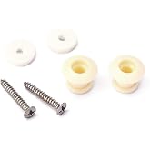 2pcs Mushrooms head guitar strap buttons strap locks guitar parts () | 