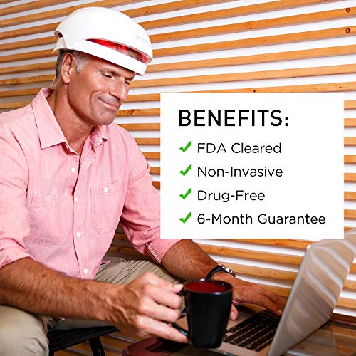 iRestore Laser Hair Growth System - MAX Growth Kit: Includes Anti-Hair Loss Shampoo, Serum, and Supplements - FDA Cleared Hair Loss Treatments - Hair Regrowth for Men and Women with Thinning Hair
