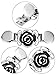 Gejoy 5 Pieces Sweater Shawl Clips Set Retro Cardigan Collar Clips Antique Flowers Dresses Shawl Clip for Women Girls (Style Set 1)