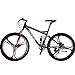 Eurobike Full Suspension Mountain Bike 21 Speed Bicycle 27.5 inches Mens MTB Disc Brakes Orange (3 Spoke mag Wheels)thumb 4