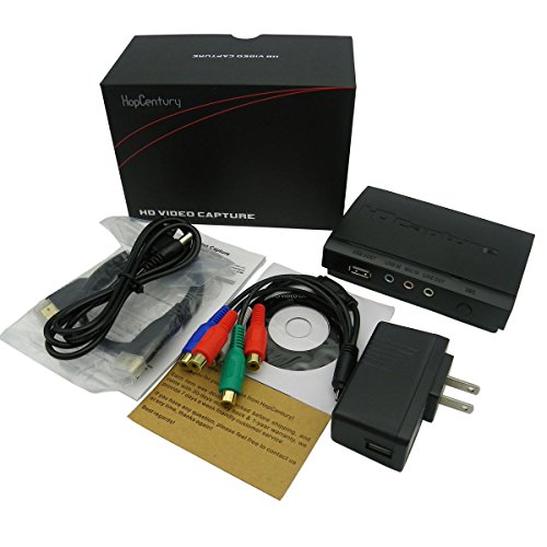 HopCentury HD Game Video Capture Box Card HDMI 1080P Recorder Device for Xbox One 360, Playstation PS4 PS3 PS2, Wii U Gameplay, PC - Thumbnail 4