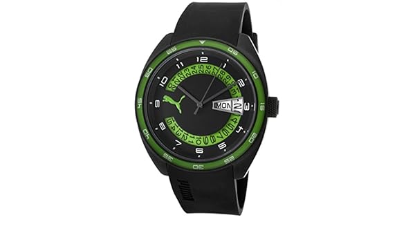 puma take pole position watch stainless steel 805