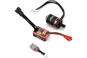 Furitek MicroModo 2025 Brushless Power System with MicroPython and Micro KMD - Remote Control Car, RC Car, RC Crawler Electronics Combo Upgrade (HELIDIRECT) (TRX-4M (FUR-2633))