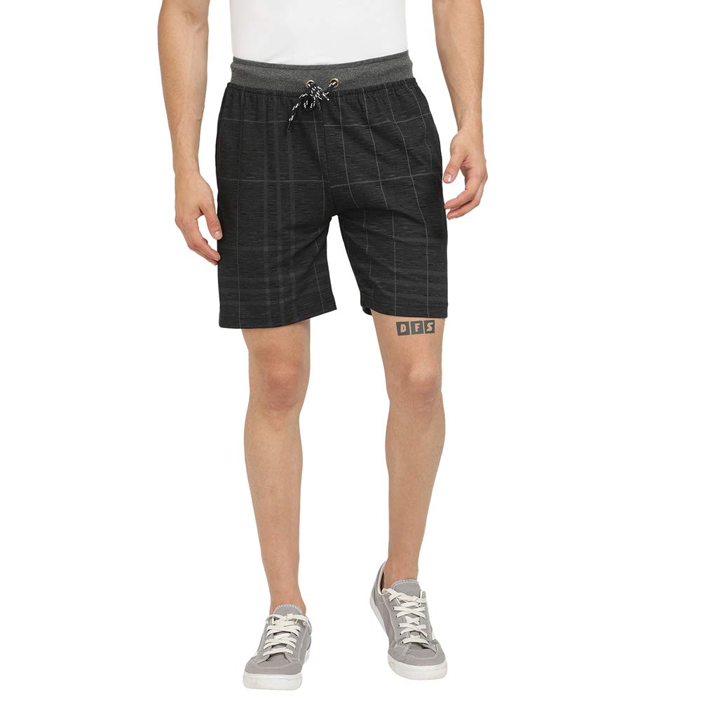 Buy V2 VALUE & VARIETY Men's Bermuda Shorts (1114043233004_Black_M) at